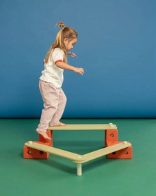Modu Balance Track, Burnt Orange/ Dusty Green