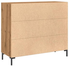 vidaXL Ντουλάπι Αρτισιανή Δρυς 90 x 34 x 80 εκ. από Επεξεργασμένο Ξύλο