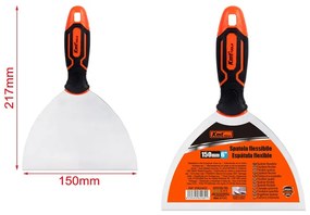 KMT Μεταλλική σπάτουλα 15cm - Metal spatula