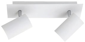 Marley Διπλό Σποτ με Ντουί GU10 σε Λευκό Χρώμα Trio Lighting 802400201
