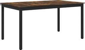 vidaXL Τραπεζαρίες ΜΕΤΑΛΛΟ