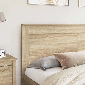 vidaXL Κεφαλάρι με κεφαλάρι Δρύς Sonoma 180 cm Επεξεργασμένο ξύλο