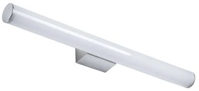 Φωτιστικό Τοίχου - Απλίκα  Mabel 60430 Led 12W 60x10x5cm Silver GloboStar Αλουμίνιο