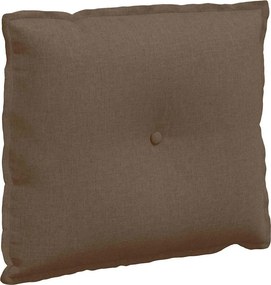 vidaXL Μαξιλάρι Πλάτης Καφέ 60 x 19 x 50 εκ ύφασμα