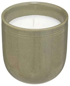 Αρωματικό Κερί Σε Ποτήρι Tonka 07.187626B 8,2x8,2x9,3cm 195gr Olive Κερί