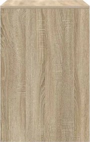vidaXL Γραφείο Δρύς Sonoma 60 x 50 x 76 εκ.