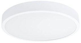 Sollux Φωτιστικό οροφής ONYX 50 λευκό LED 3000K,αλουμίνιο,1x32W