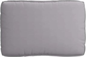 vidaXL Μαξιλάρι Γκρι 120 x 80 x 12 cm Ύφασμα Όξφορντ