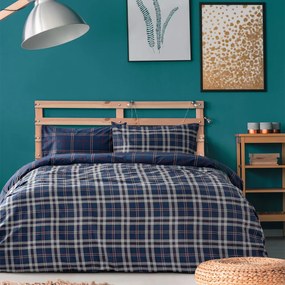 Σεντόνια Υπέρδιπλα (Σετ) Kocoon Olivia Blue Μπλε ΧΩΡΙΣ ΛΑΣΤΙΧΟ 240x270