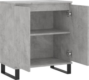 vidaXL Ντουλάπι Γκρι Σκυροδέματος 60x35x70 εκ. Επεξεργασμένο Ξύλο