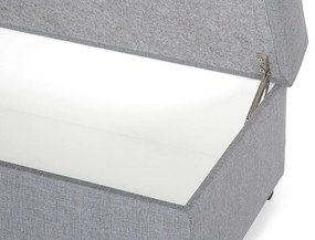 Σκαμπό Scandinavian Choice C181, Γκρι, 42x51x120cm, Ταπισερί, Πόδια: Πλαστική ύλη, Κουτί αποθήκευσης | Epipla1.gr