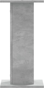 vidaXL Βάσεις Φυτών 2 τεμ. Γκρι Σκυρ. 30x30x60 εκ. Επεξεργασμένο Ξύλο
