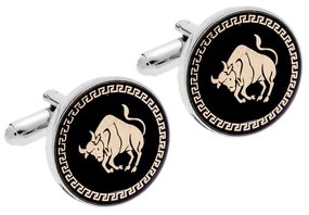 Μανικετόκουμπα SENZA Zodiac Taurus
