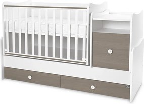 BED TREND PLUS NEW 70/160 WHITE/CAFFE