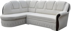 Γωνιακός καναπές King-Αριστερή-Λευκό
