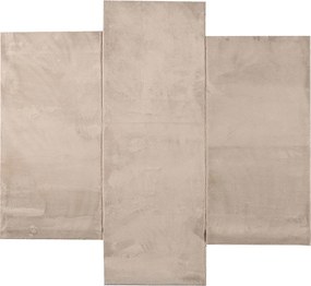 Μοκέτες Κρεβατοκάμαρας (Σετ 3τμχ) Pol Rugs & Mats Como Beige