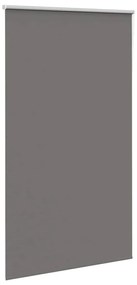 Roller Blind Blackout γκρί 130x210 cm Πλάτος υφάσματος 126,6cm - Γκρι