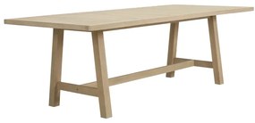 Tραπέζι Poza pakoworld μασίφ ξύλο ακακίας 230x100x75εκ Model: 228-000034