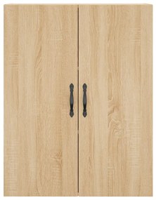 vidaXL Ντουλάπι Επιτοίχιο Sonoma Δρυς 69,5 x 34 x 90 εκ. Επεξεργ. Ξύλο
