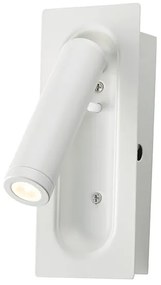 Φωτιστικό Επίτοιχο Aca SF701LEDW AIAS Λευκό (White) 3200K