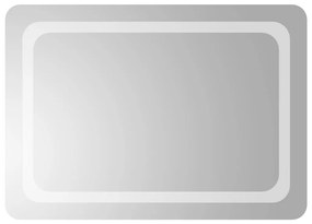 vidaXL Καθρέφτης Μπάνιου με LED 50 x 70 εκ.