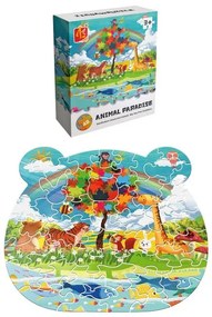 Παζλ 48τμχ Animal Paradise Σε Κουτί 11x4x13εκ. Toy Markt 69-1858
