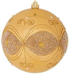 Χριστουγεννιάτικο Στολίδι Περλέ 90965 15cm Gold