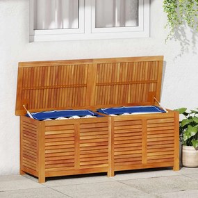 vidaXL Μπαούλο Αποθήκευσης Κήπου 150x50x56 εκ. από Μασίφ Ξύλο Ακακίας