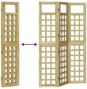 vidaXL Διαχωριστικό Ιδιωτικό Χώρο Εξωτερικού Καφέ 120 x 180 cm