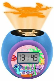 Ξυπνητήρι Ραδιόφωνο με Προβολέα LCD Lexibook Stitch