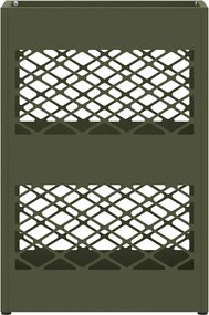 vidaXL Σχέδιο &amp; βάση αποθήκευσης Λαδί 28 x 12 x 41 εκ Ατσάλι