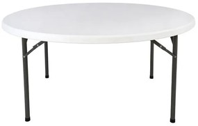 ΤΡΑΠΕΖΙ CATERING-ΣΥΝΕΔΡΙΟΥ HM5043 Φ152Χ74εκ ΠΤΥΣΣΟΜΕΝΟ ΣΤΡΟΓΓΥΛΟ