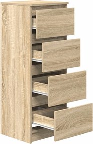 vidaXL Ντουλάπι Sonoma Δρυς 37,5x35x99 εκ. από Επεξεργασμένο Ξύλο