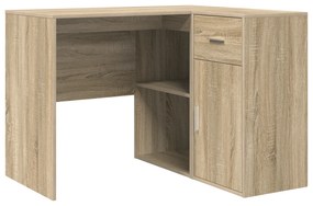 vidaXL Γωνιακό Γραφείο Σοκόνας 102x88x75 εκ Επεξεργασμένο Ξύλο