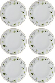 Service Plate Set (6 Pieces) DNR0068 Multicolor