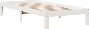 VidaXL Κρεβάτι Βιβλιοθήκη Χωρίς Στρώμα 90x200 εκ Μασίφ Ξύλο Πεύκου