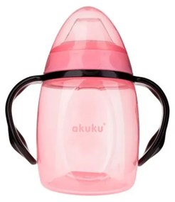 Ποτήρι Εκπαιδευτικό 280ml Akuku A0429 Ροζ