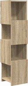 vidaXL Γωνιακό Ντουλάπι Δρύς Sonoma 25,5x25x102εκ Επεξεργασμένο ξύλο
