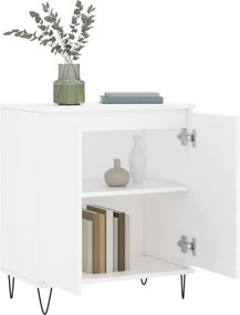 vidaXL Συρταριέρα Λευκή 60 x 35 x 70 εκ. από Επεξεργασμένο Ξύλο