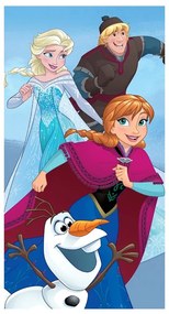 Πετσέτα Παιδική Βελουτέ Frozen 49 Multi Viopros Body 70x140cm 100% Cotton