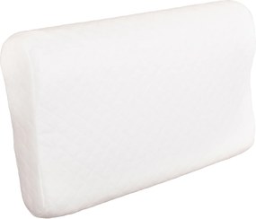 ΜΑΞΙΛΑΡΙ ΥΠΝΟΥ BEZEL HM673 MEMORY FOAM-ΛΕΥΚΟ ΥΦΑΣΜΑ 55x32Υεκ