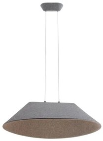 Κρεμαστό Φωτιστικό Οροφής LED SMD 12W IP20 3000K Γκρι 23173 Zambelis-23173-Γκρι 23173