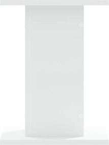 vidaXL Βάσεις Ηχείων 2 Τεμ. Λευκή 30x30x40 εκ. Επεξ. Ξύλο