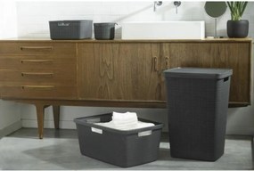 Καλάθι Πολλαπλών Χρήσεων Curver Σκούρο γκρίζο Γιούτα Πλαστική ύλη