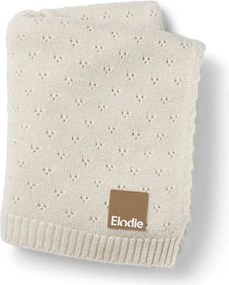 Βρεφική Κουβέρτα Pointelle Ακρυλική Creamy white 75x100cm Elodie Details
