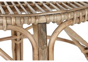 Βοηθητικό Τραπέζι Home ESPRIT Φυσικό 59 X 59 X 108 cm