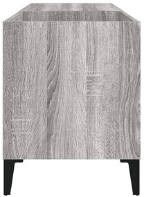 Δισκοθήκη Γκρι Sonoma 84,5 x 38 x 48 εκ. από Επεξεργασμένο Ξύλο - Γκρι