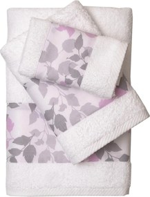 Σετ 2 Πετσέτες 50x100, 70x140 5008 Grey σε Απλή Συσκευασία