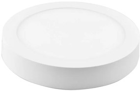 POWERTECH LED panel PAN-0002, 18W, Φ 22.5cm, 4000K, 1820lm, λευκό