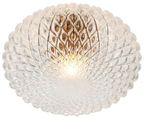Φωτιστικό Οροφής - Πλαφονιέρα Ester 4225800 Clear Viokef Γυαλί